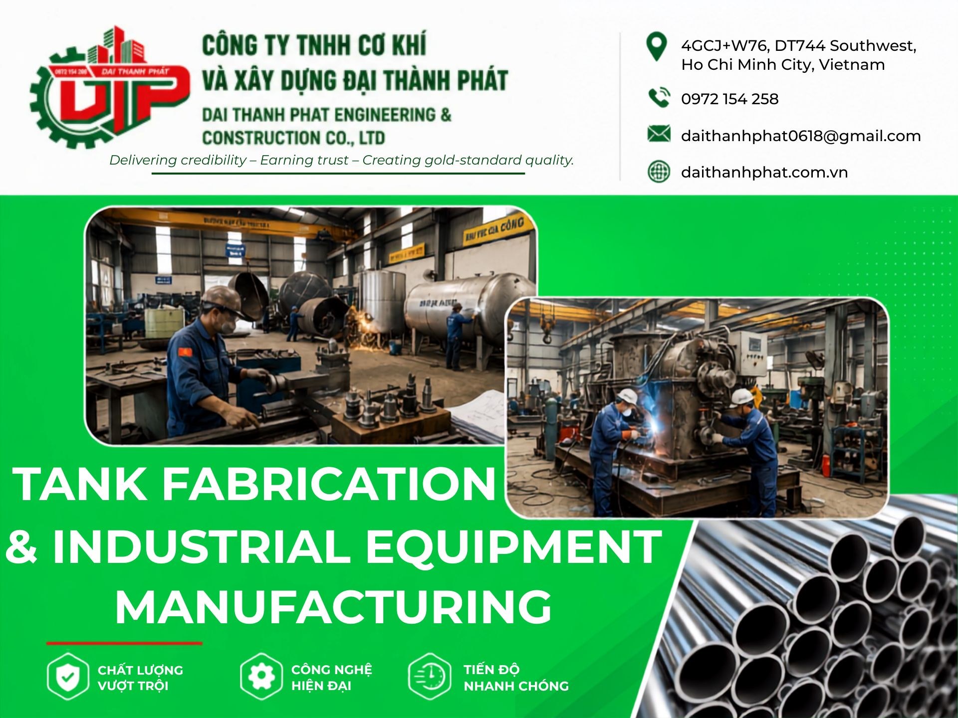 Industrial Tanks & Equipment Fabrication